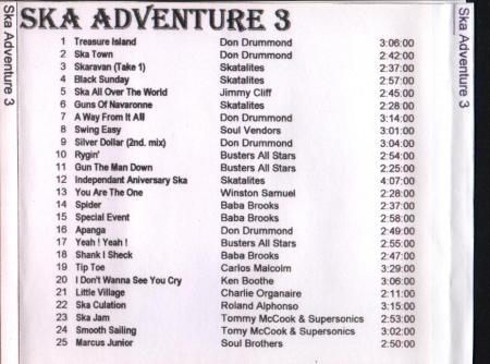 SKA ADVENTURE VOL 3